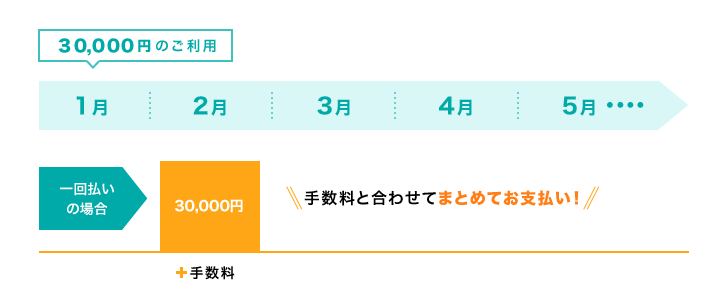 キャッシング1回払い