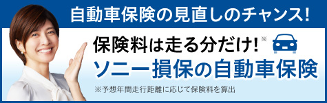 ソニー損保の自動車保険 